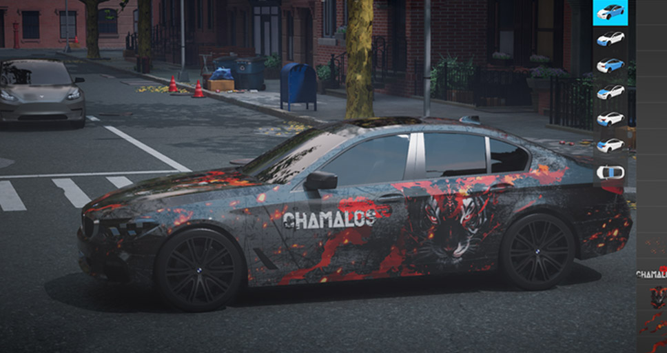 Color Change Wrap Film